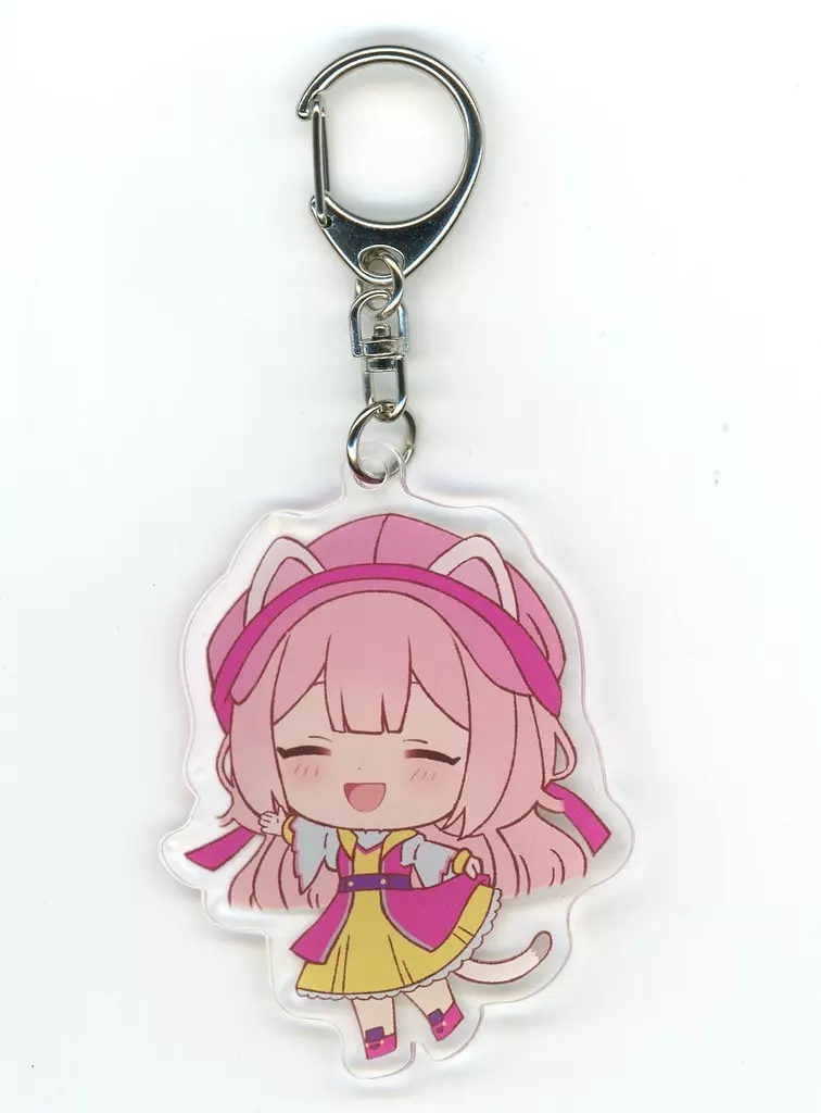 周央サンゴ(ダルちゃンゴ) アクリル 「バーチャルYouTuber にじさんじ 周央サンゴ×壱百満天原サロメ×志摩スペイン村 みなさま～(大使二人)志摩スペインサロメンゴ村へ、来て!ですわ～!」