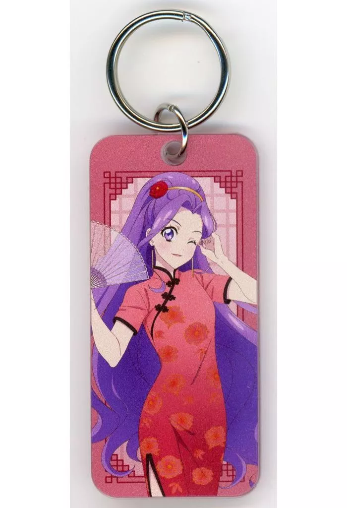 神崎美月(縦型) 「アイカツ! 10th STORY ～未来へのSTARWAY～ アニメイトフェア 描き下ろし チャイナドレスver. トレーディングアクリルキータグ」