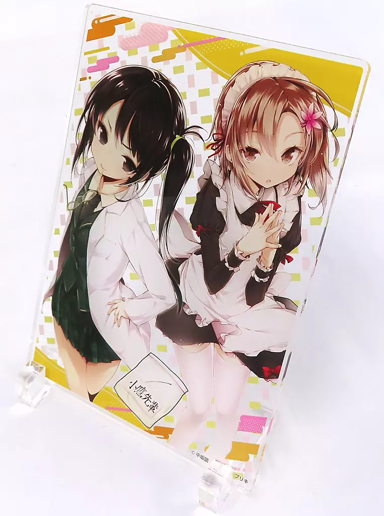 志熊理科＆楠幸村 アクリルプレート 「くじ引き堂 僕は友達が少ない 15周年記念オンラインくじ」 A-2賞_image