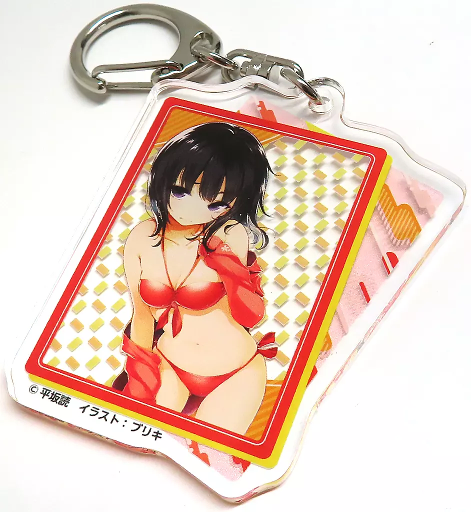 三日月夜空(水着) アクリル 「くじ引き堂 僕は友達が少ない 15周年記念オンラインくじ」 C-13賞