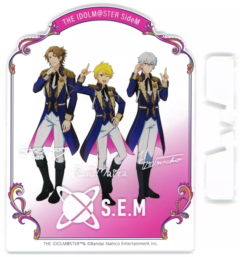 S.E.M アクリルボード 「アイドルマスター SideM Mフェス2024」 パッション!アイドルルーレット Aパッション!!!賞