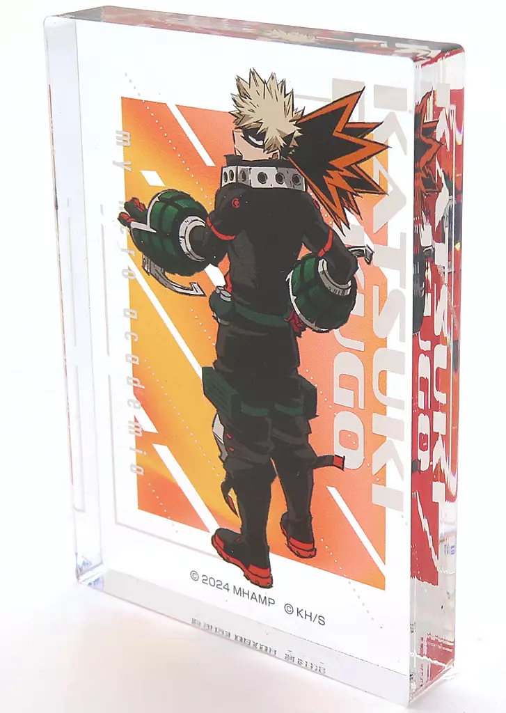 爆豪勝己 「劇場版 僕のヒーローアカデミア THE MOVIE ユアネクスト 公開記念POP UP SHOP 描き下ろしアクリルブロックコレクション」
