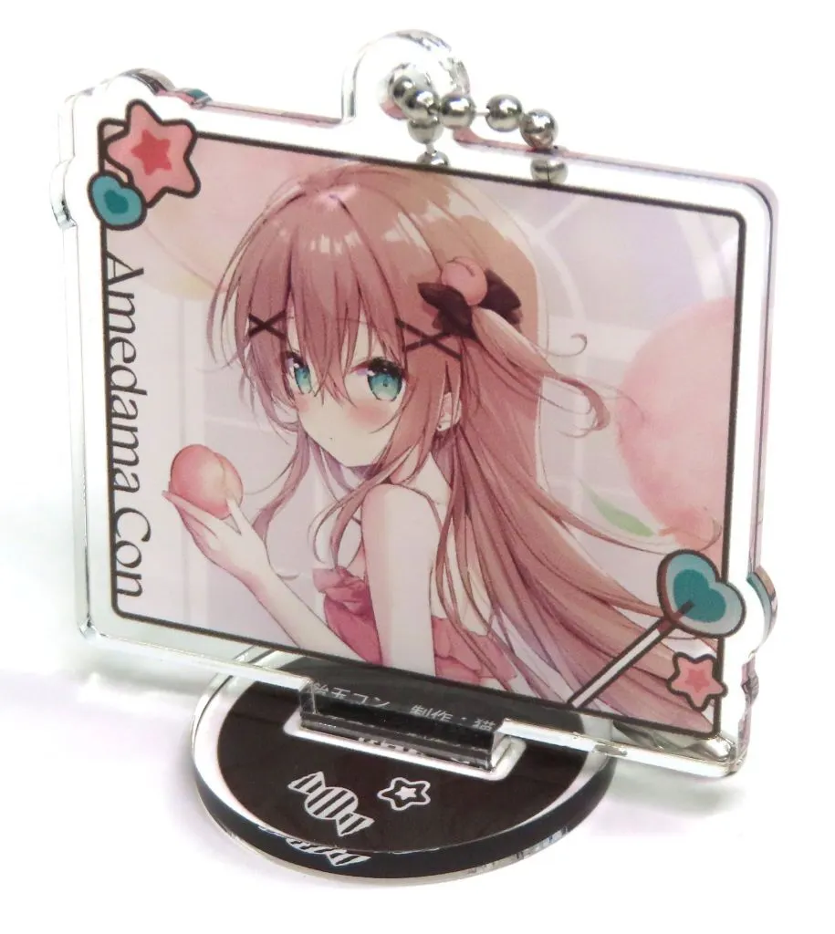 飴玉コン先生イラスト3 アクリルスタンド 「FANZAオンラインくじ 猫りん堂セレクション 飴玉コン先生 -Candy Melody-」 D-3賞