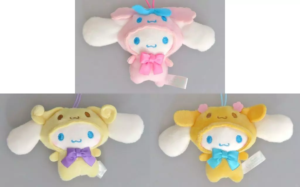 全3種セット おともだち着ぐるみマスコット 「シナモロール」