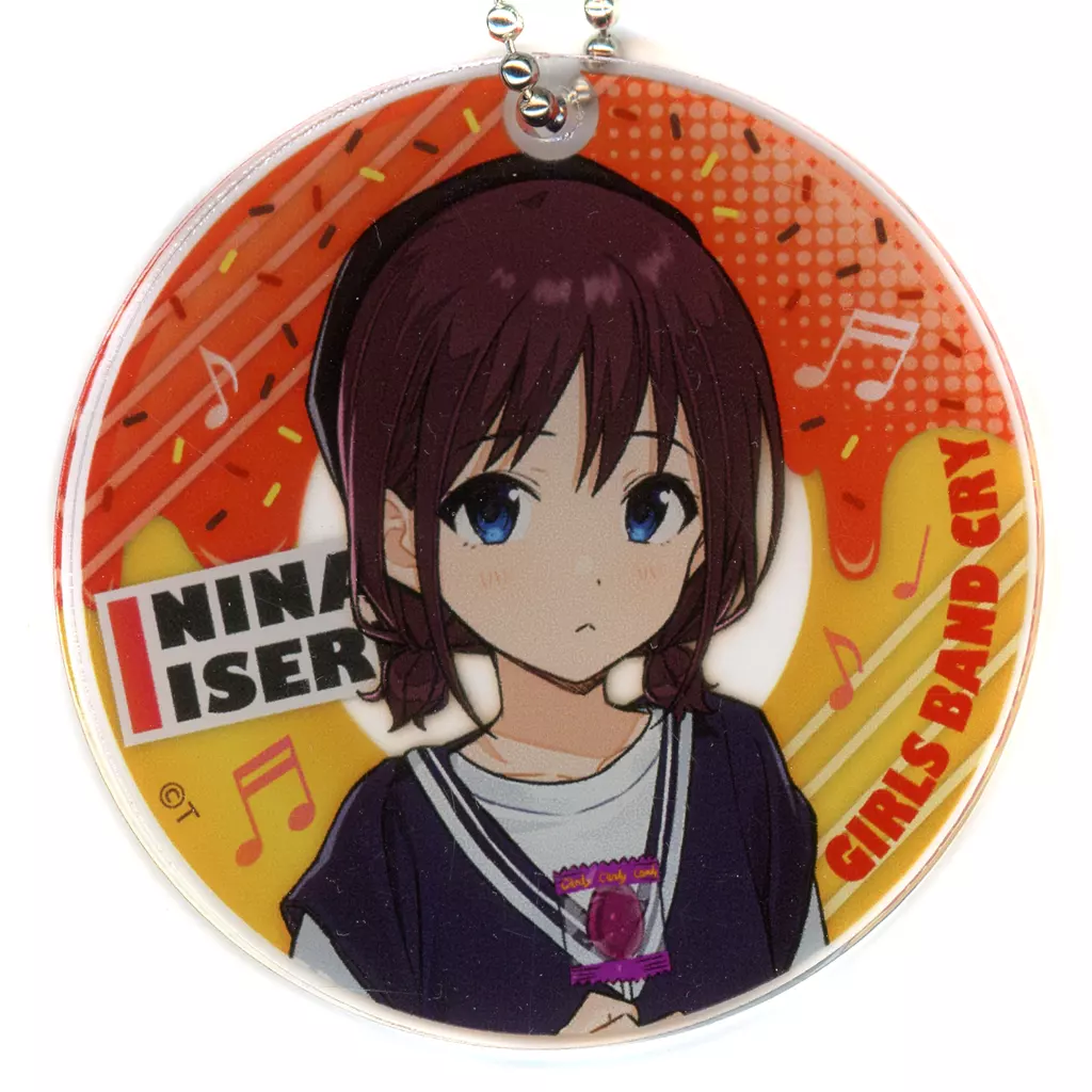 井芹仁菜 アクリル 「ガールズバンドクライ POP UP SHOP in Anisugar Anisugarフルーツドーナツ＜ガールズバンドクライ＞」 同梱品