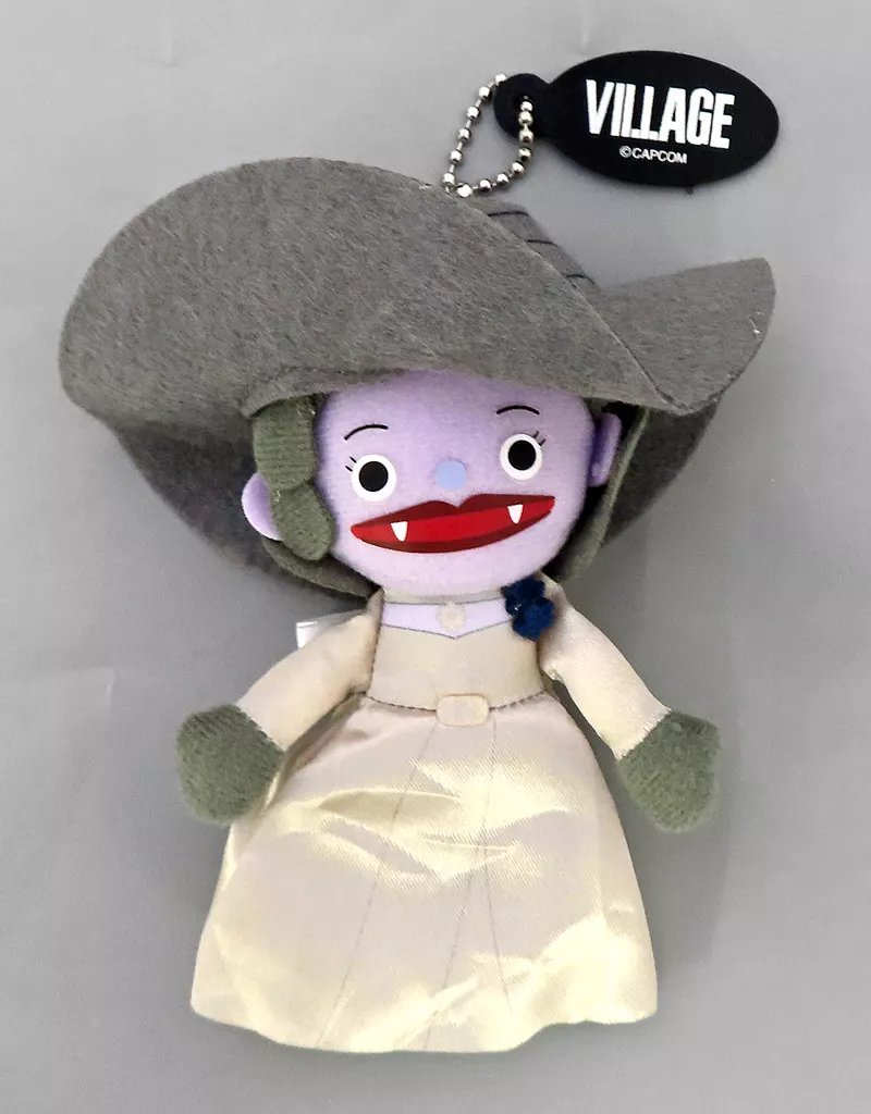 ドミトおねぇさん(ドミトレスク夫人) マスコットキーチェーン(バイオ村であそぼ) 「バイオハザード ヴィレッジ」 ユニバーサル・スタジオ・ジャパン限定