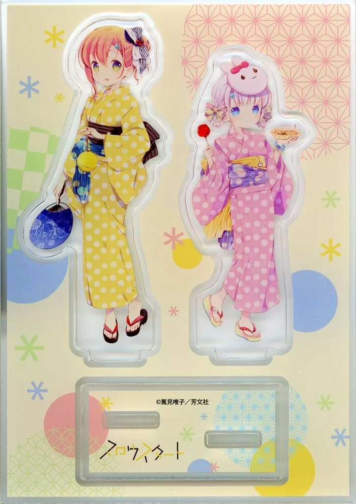 篤見唯子イラスト 描き下ろしアクリルフィギュア 「コミックス スロウスタート 12巻 ゲーマーズ限定版」 同梱特典_image