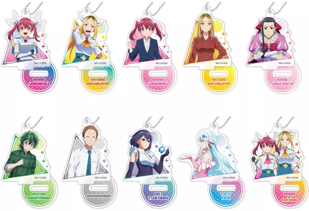 全10種セット 「株式会社マジルミエ スタンドミニアクリル」