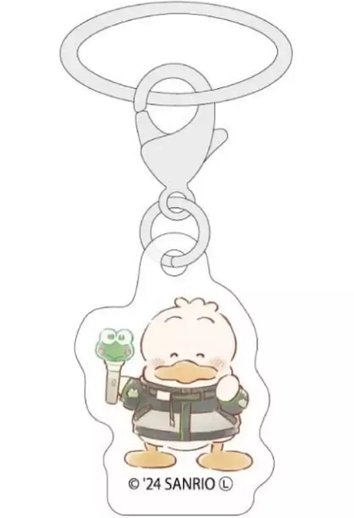 あひるのペックル 「めじるしチャーム サンリオキャラクターズ はぴだんぶい 05.グラフアートイラスト」