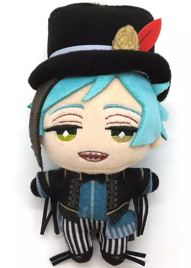 フロイド・リーチ ミニミニぬいぐるみ(プレイフル・ドレスver.) 「ディズニー ツイステッドワンダーランド プレミアムハロウィーン POP UP SHOP」