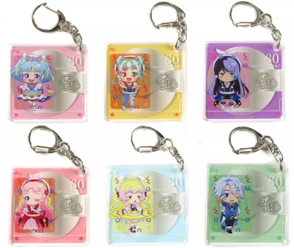 全6種セット 「ワッチャプリマジ! マナマナミニキャラ トレーディングアクリル」