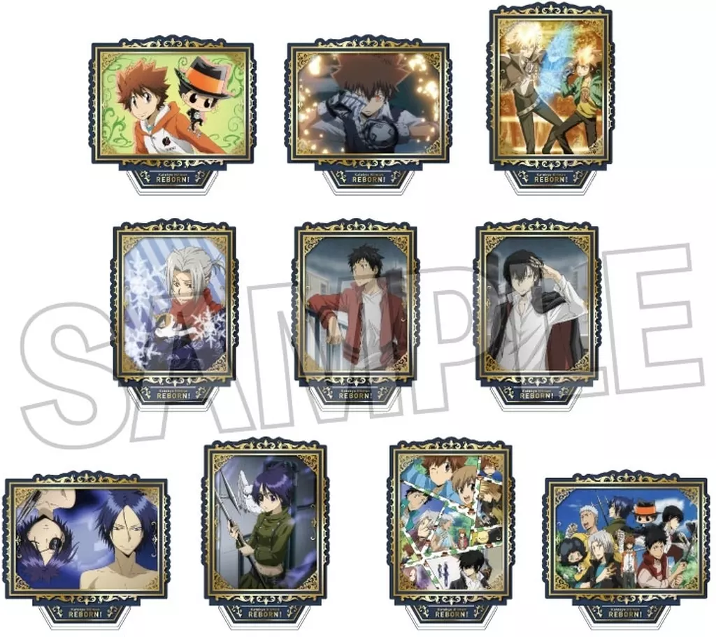 全10種セット 家庭教師ヒットマンREBORN! アクリルスタンド ボンゴレ グッズ-スタンドポップ】家庭教師ヒットマンREBORN! アクリルスタンド