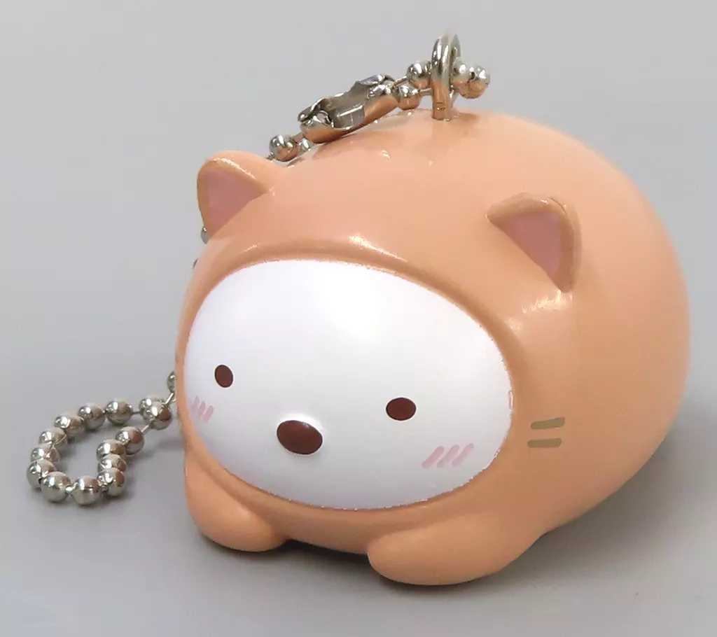 しろくま 「すみっコぐらし ぽかぽかねこびより ねこになりきりマスコットキーチェーン2」