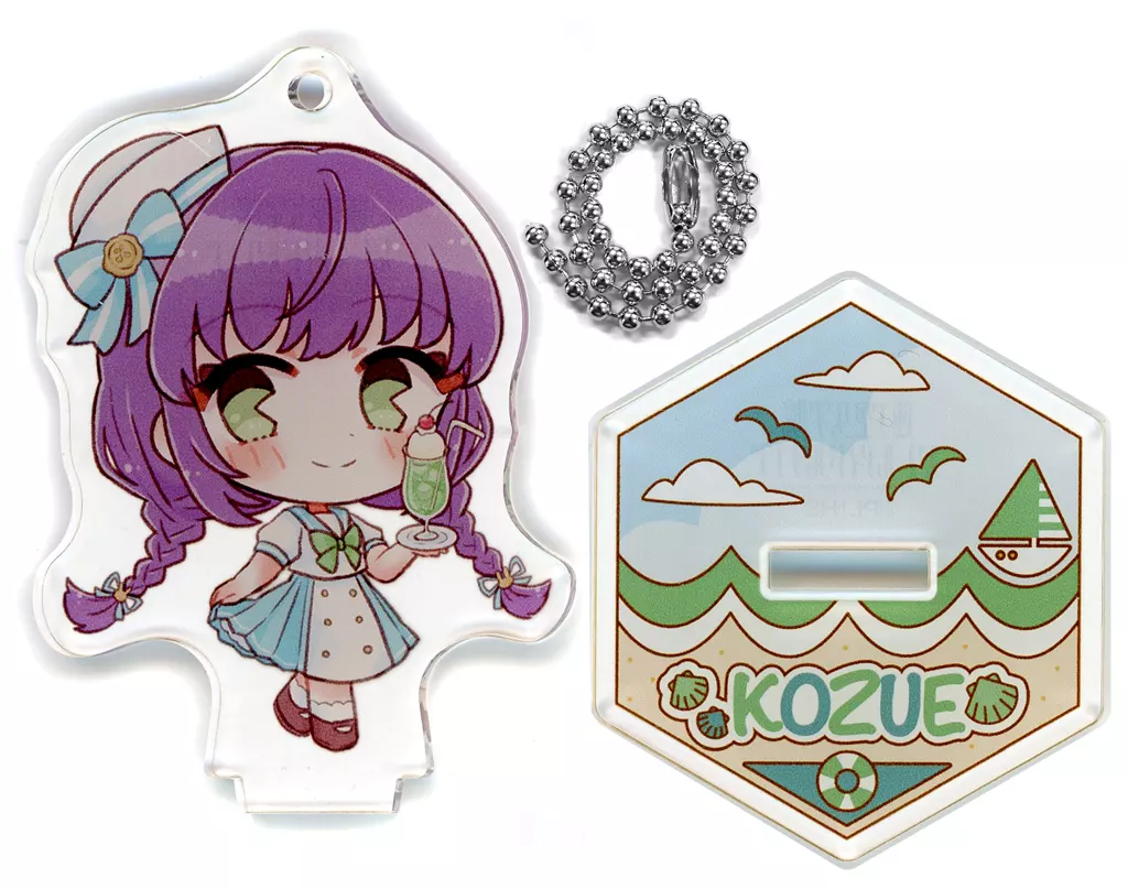 乙宗梢 「GiGOコラボカフェ ラブライブ!シリーズ LoveLive!Days スタンド付きデフォルメアクリル(LoveLive!Days 蓮ノ空 マリン衣装)」