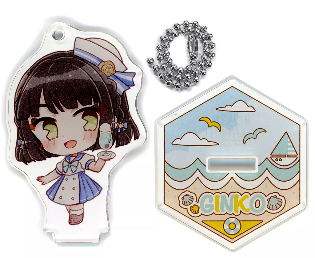 百生吟子 「GiGOコラボカフェ ラブライブ!シリーズ LoveLive!Days スタンド付きデフォルメアクリル(LoveLive!Days 蓮ノ空 マリン衣装)」