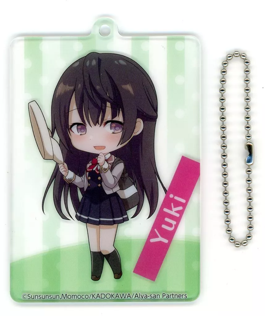 周防有希/制服 アクリルカードチャーム 「セガ ラッキーくじ TVアニメ 時々ボソッとロシア語でデレる隣のアーリャさん」 F賞