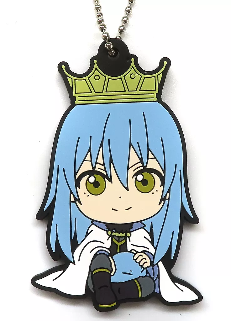 リムル=テンペスト(王冠ver.) ラバーチャーム ～テンペストの開国祭～ きゅんキャラいらすとれーしょんず 「一番くじ 転生したらスライムだった件～ジュラ・テンペスト連邦国の開国祭～」 G賞