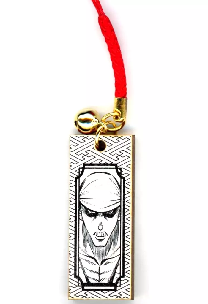 悠久山安慈 「るろうに剣心展 30th Aniversary Exhibition 志々雄真実篇 志々雄一派木札根付コレクション」