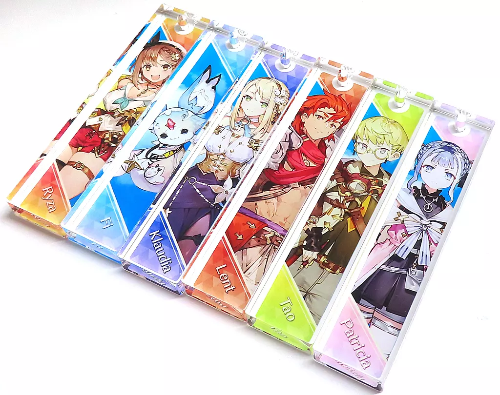 全6種セット アクリルスティック 「ライザのアトリエ 5周年記念ライザくじ」 E賞