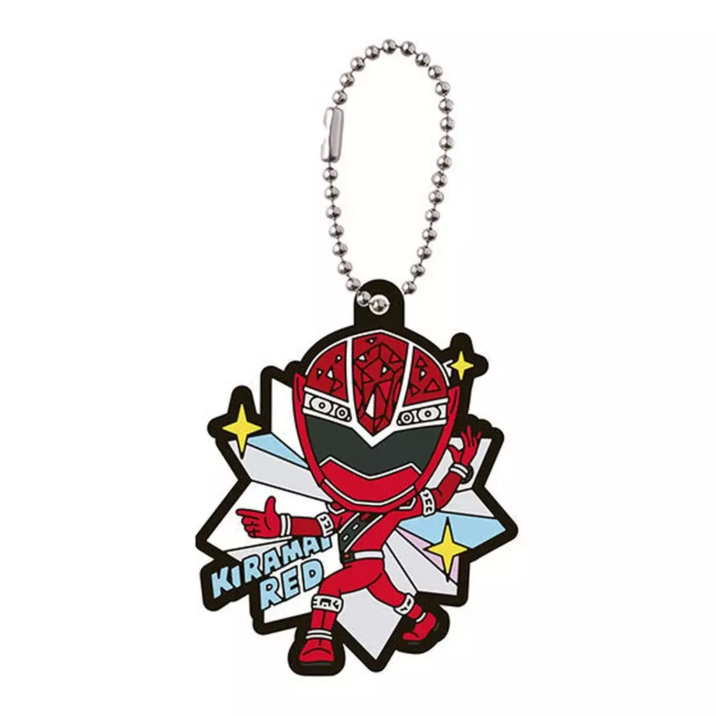 キラメイレッド 「スーパー戦隊シリーズ レジェンドカプセルラバーマスコット」