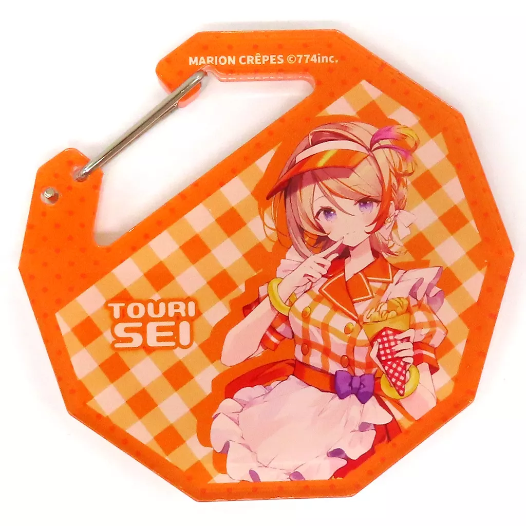橙里セイ カラビナ 「バーチャルYouTuber ななしいんく×マリオンクレープ」