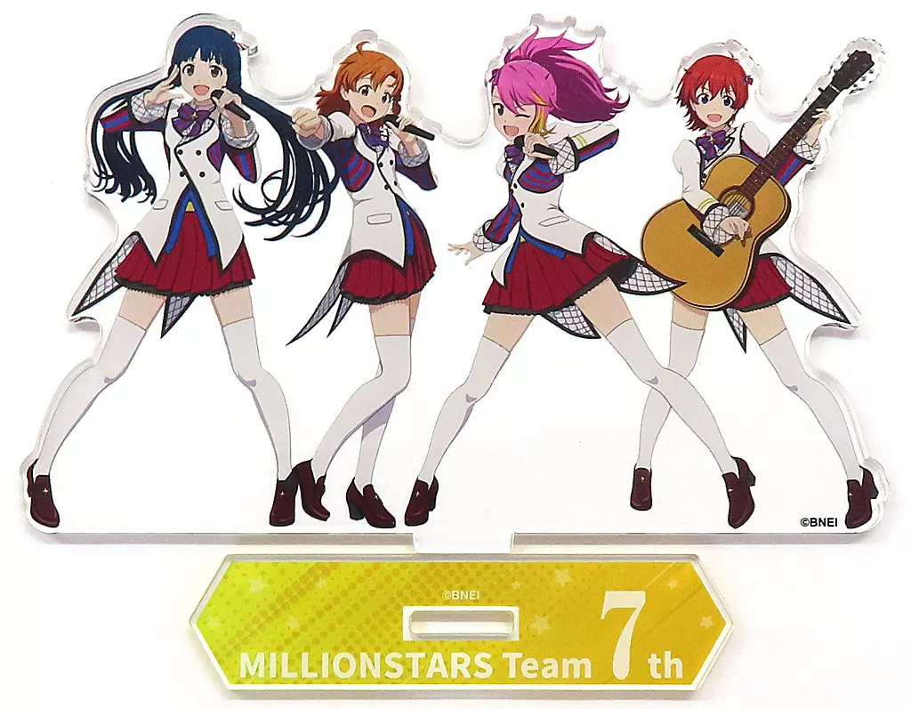 MILLIONSTARS Team7th 公式ユニットアクリルスタンド 「アイドルマスター ミリオンライブ!」