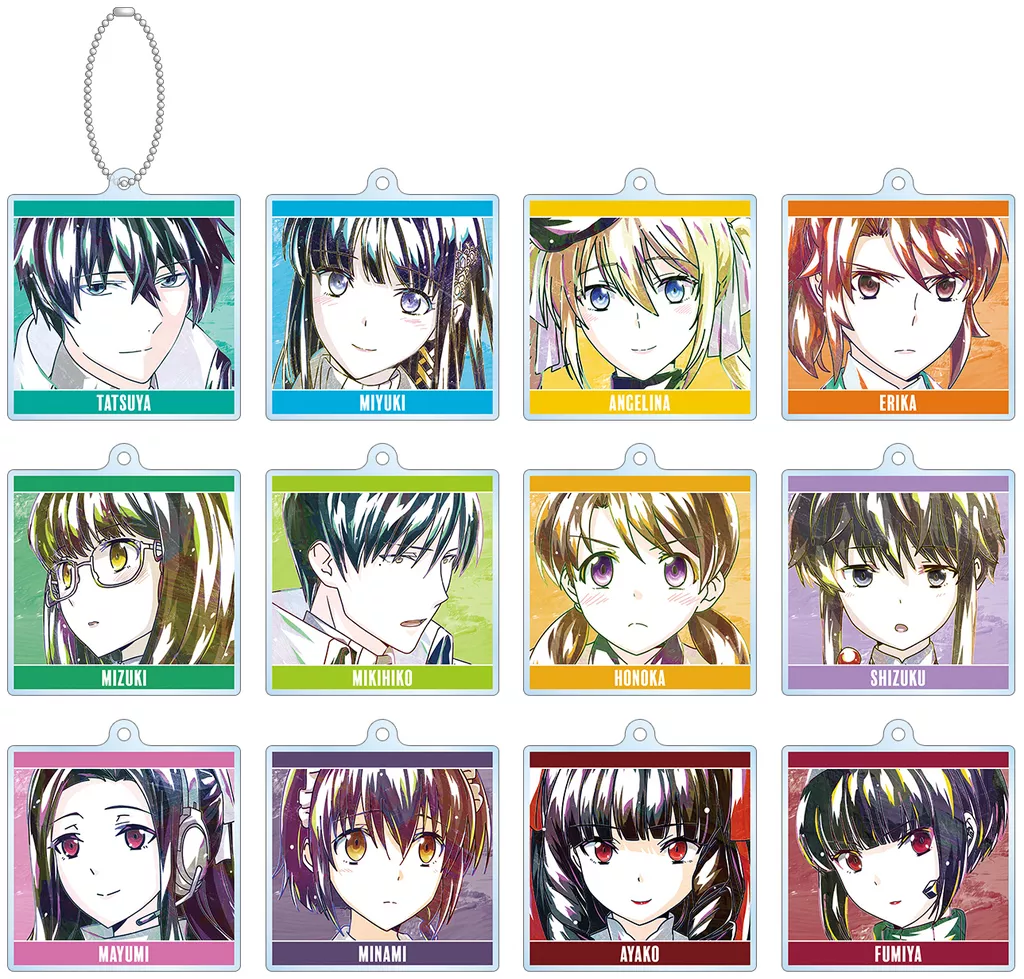 全12種セット 「魔法科高校の劣等生 第3シーズン トレーディング Ani-Art アクリル」