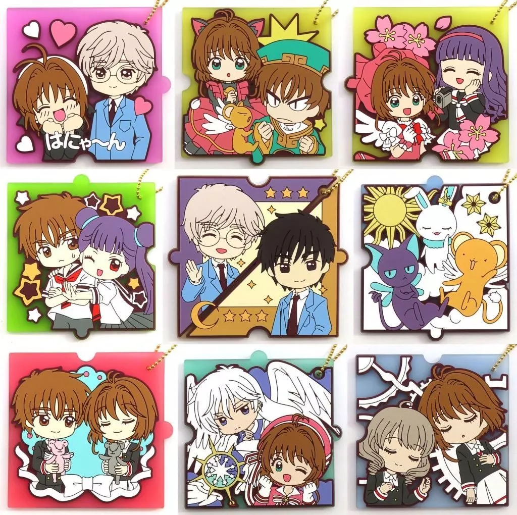 全9種セット ラバーチャーム 「一番くじ アニメ カードキャプターさくら 25TH ANNIVERSARY」 F賞