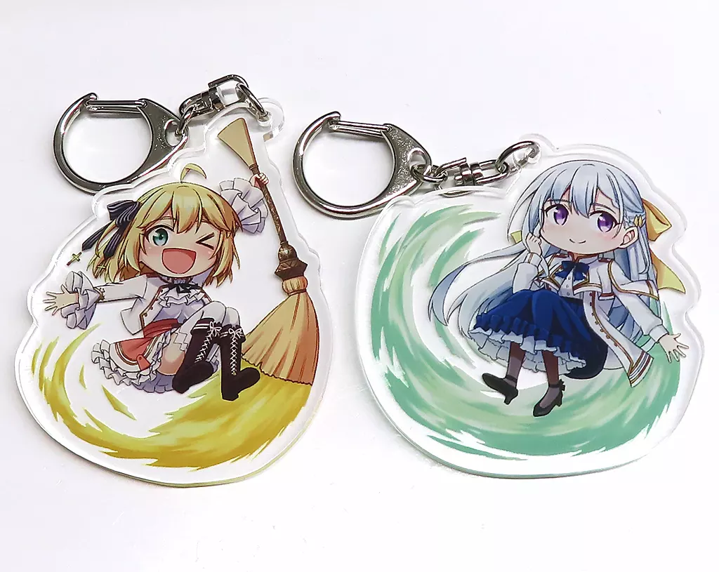 アニスフィア・ウィン・パレッティア＆ユフィリア・マゼンダ アクリル2個セット 「コミックス 転生王女と天才令嬢の魔法革命 第4巻 メロンブックス限定版」 同梱特典