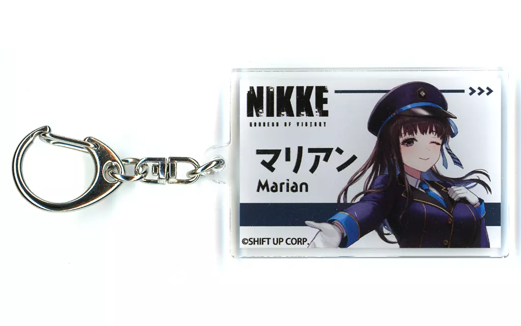 マリアン 「勝利の女神：NIKKE POP UP STORE アクリル 01/駅員風衣装ver.(描き起こしイラスト)」