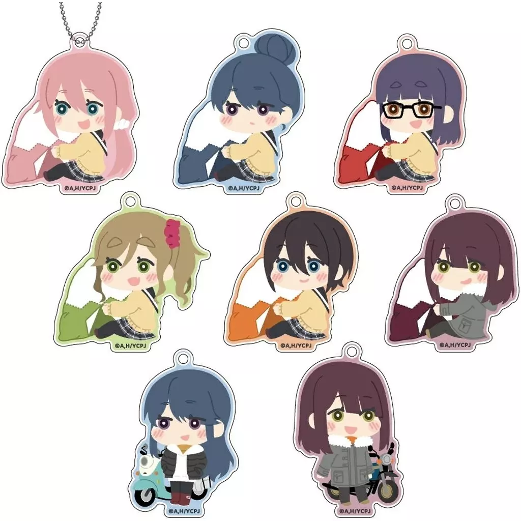 全8種セット 「ゆるキャン△ SEASON3 もふもふ アクリル」