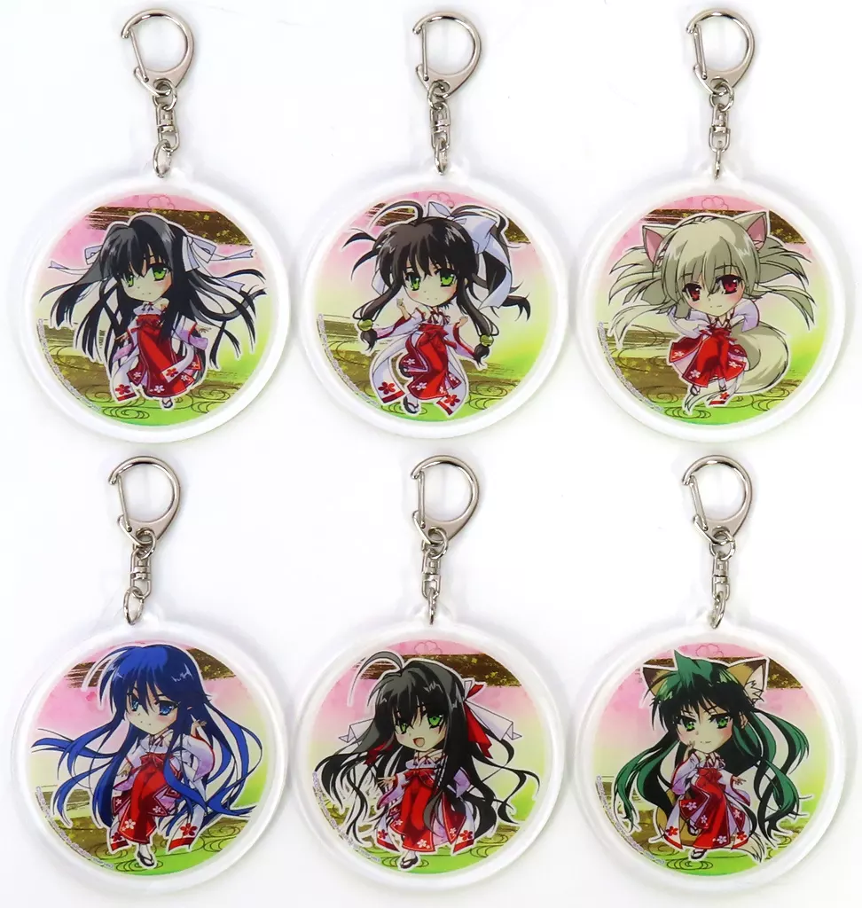 全6種セット 「神楽シリーズ アクリルガチャ」 C104グッズ
