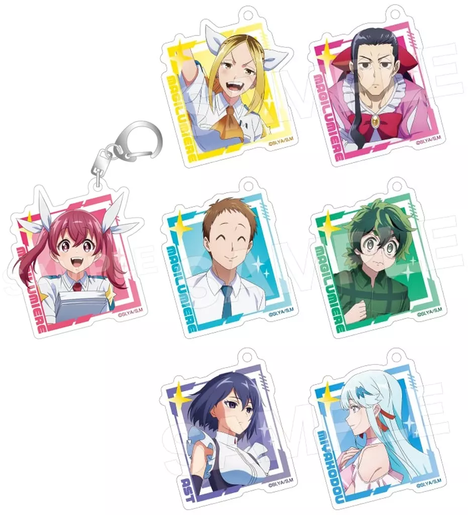 全7種セット 「株式会社マジルミエ アクリルコレクション 等身」
