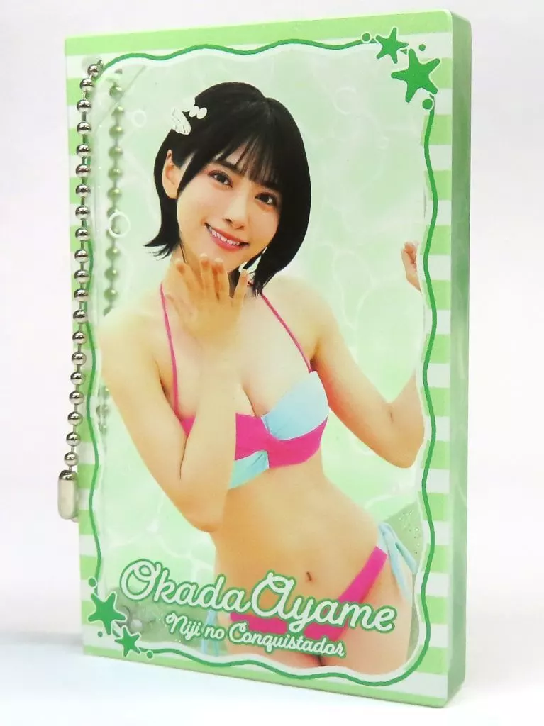岡田彩夢(虹のコンキスタドール) オイル 「虹コン 夏の個別撮影会＆個別握手会」 グッズ詰め合わせセット同梱品