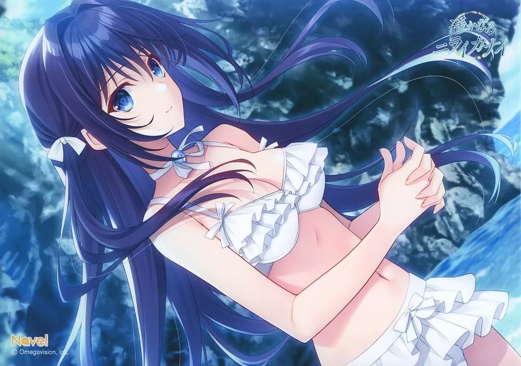 海咲 オリジナルA4イラストクロス 「PCソフト 遥かなるニライカナイ」 中京マイコン購入特典