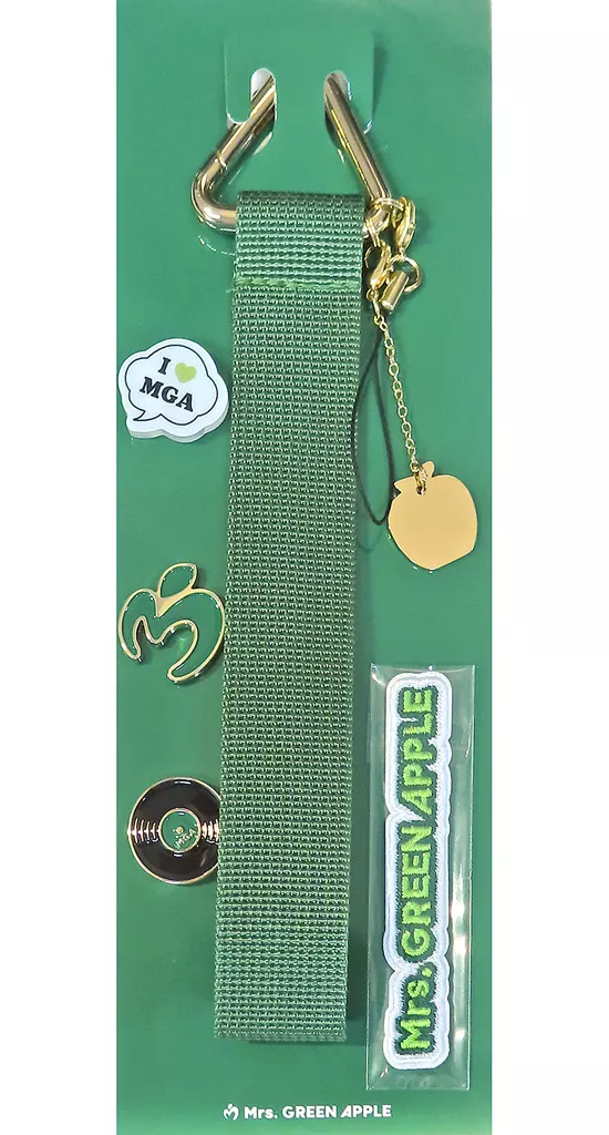 Mrs. GREEN APPLE　デコレーションストラップ　4種セット Decoration Strap / MGA ver. – Mrs. GREEN APPLE OFFICIAL STORE