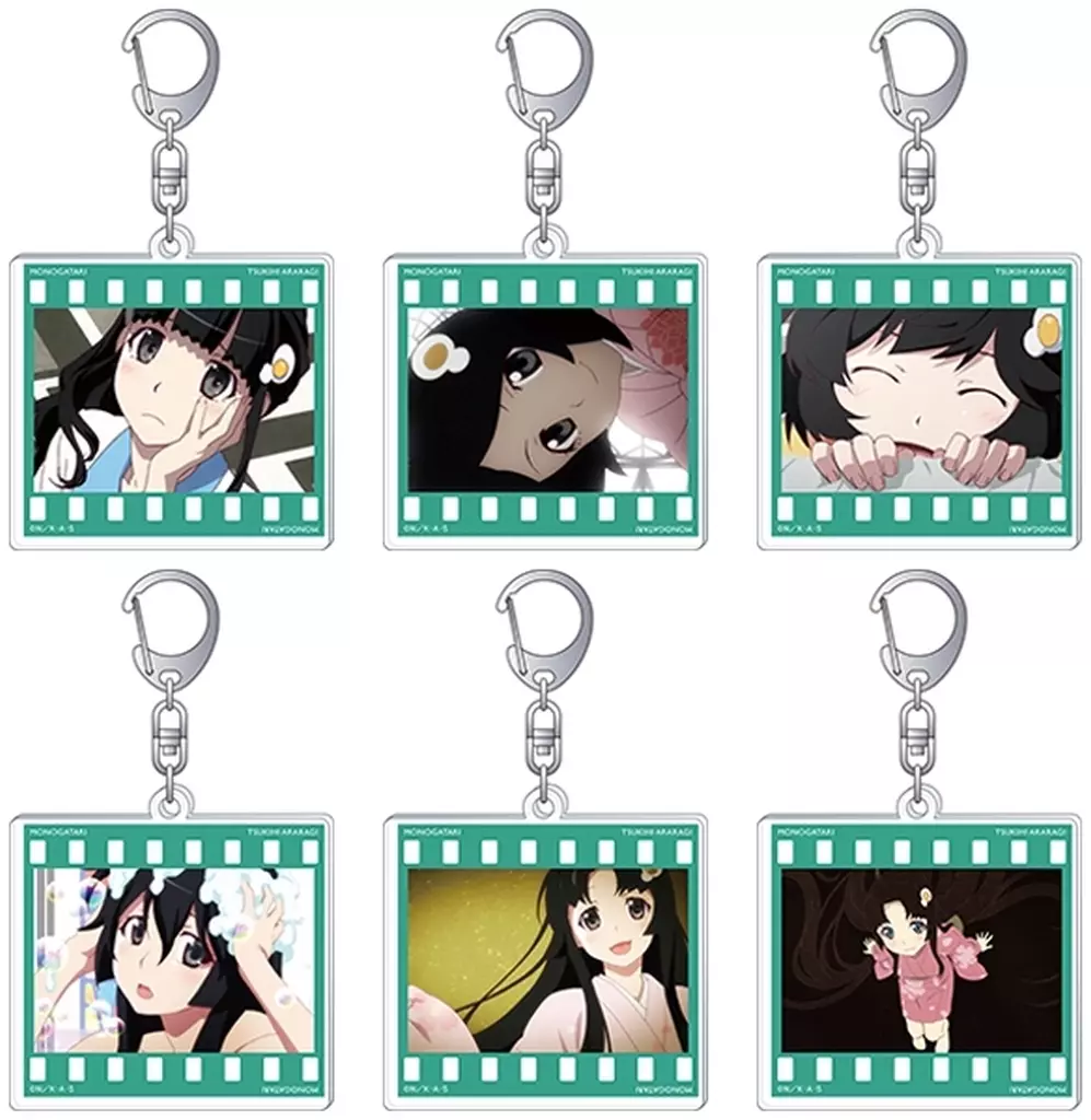 全6種セット 「＜物語＞シリーズ アクリルキーホルダーコレクション 阿良々木月火」