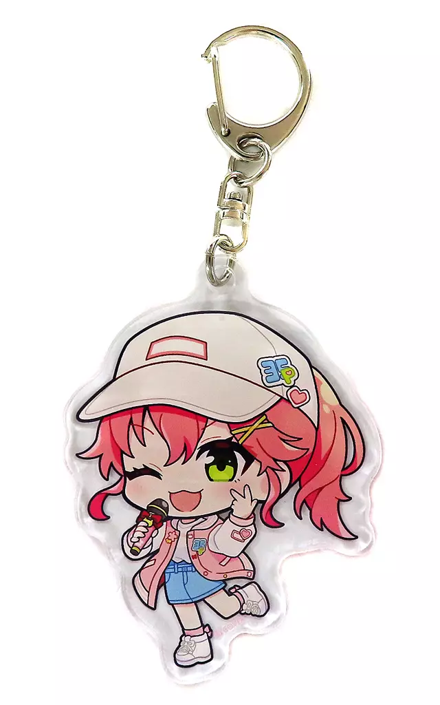 さくらみこ(キャップver.) 「バーチャルYouTuber ホロライブ さくらみこ×Shibuya Sakura Stage トレーディングアクリル」