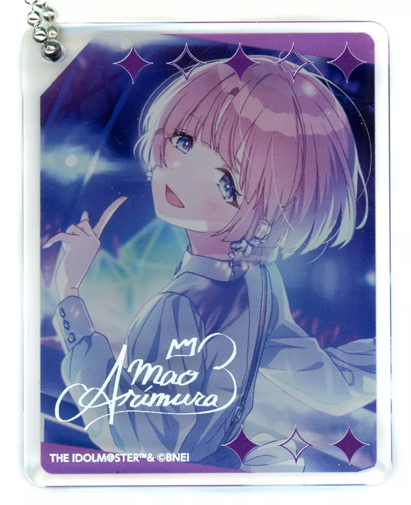 有村麻央 「学園アイドルマスター×animatecafe CoLottaトレーディングアクリルプレート」