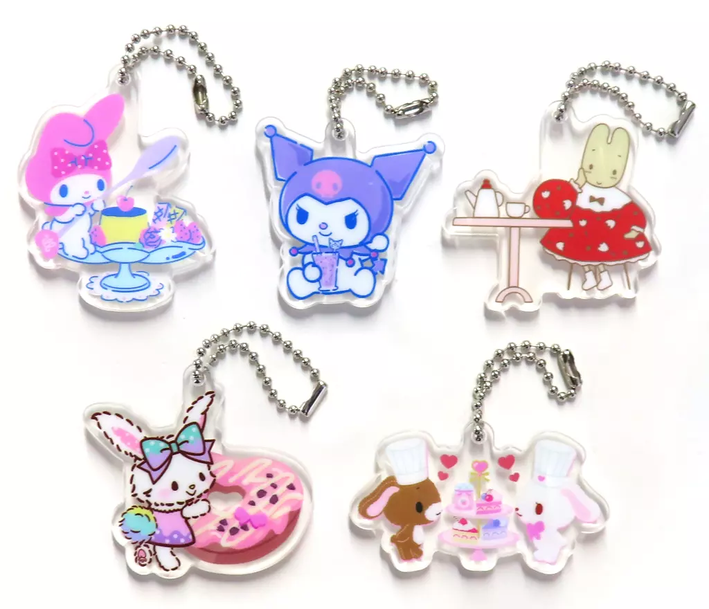 全5種セット 「サンリオキャラクターズ ティータイムアクリル」