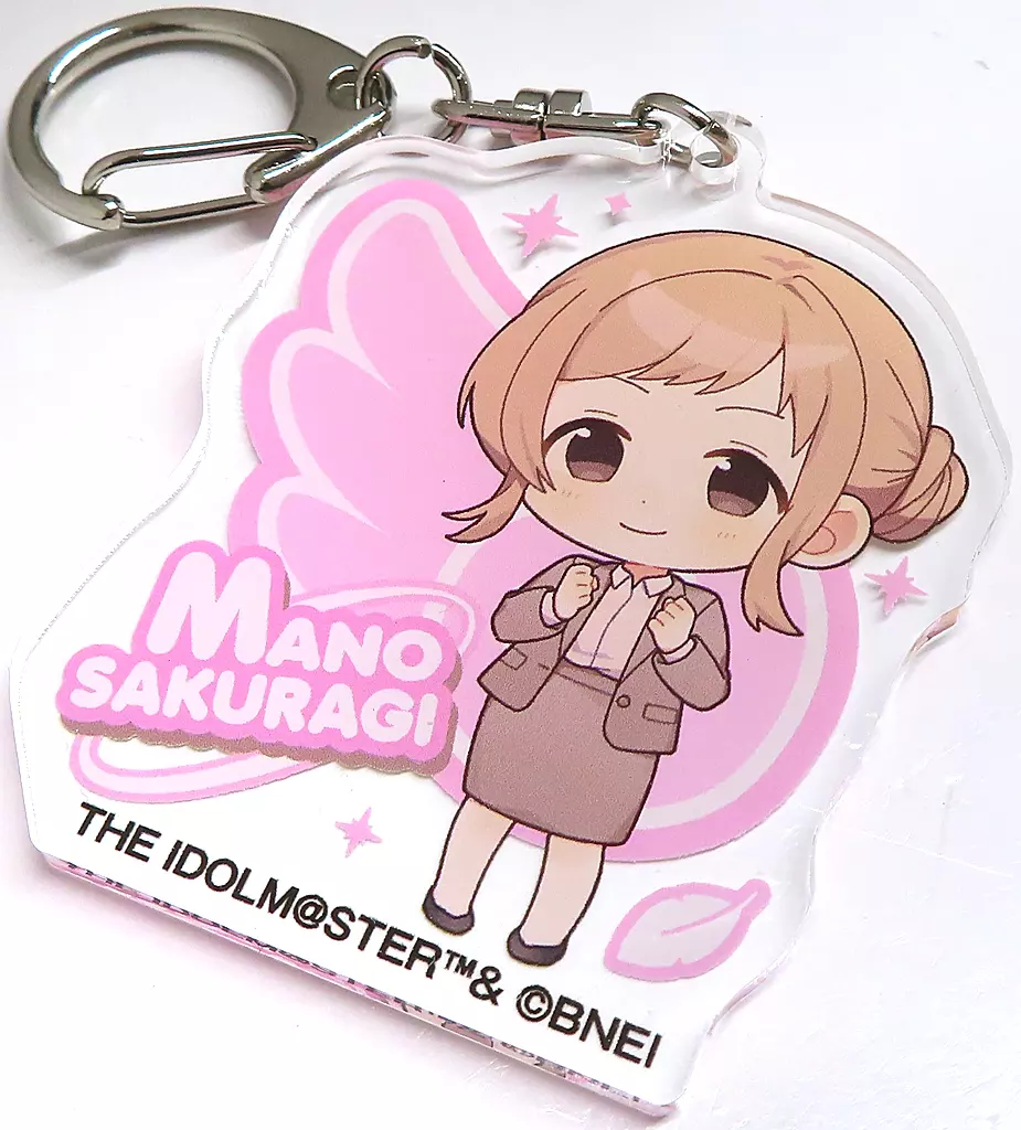 櫻木真乃 「洋服の青山×アイドルマスター シャイニーカラーズ アクリルキーホルダーA」