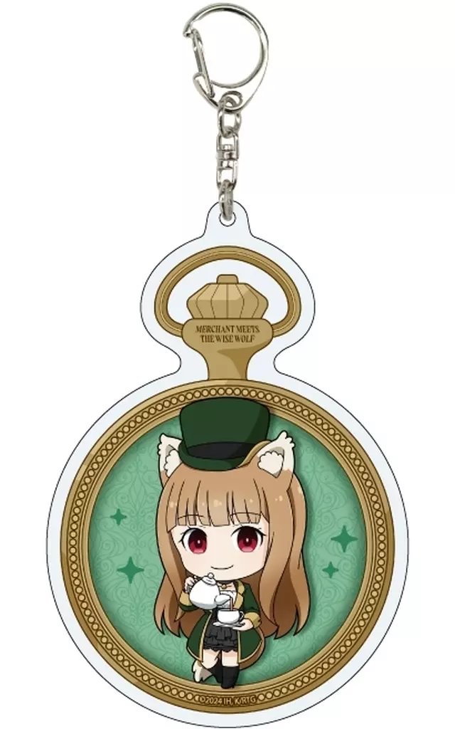 06.ホロ(帽子屋ver) ミニキャライラスト デカアクリル 「狼と香辛料」