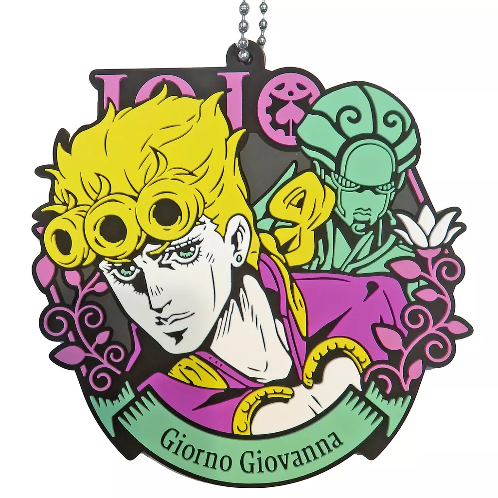 ジョルノ・ジョバァーナ＆ゴールド・エクスペリエンス ラバーチャーム 「一番くじ ジョジョの奇妙な冒険 GOLDEN WIND」 K賞