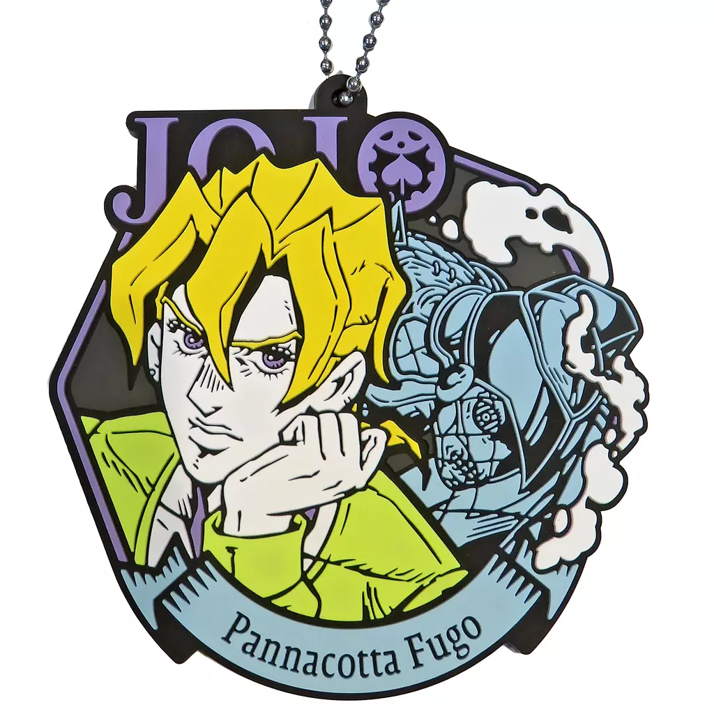 パンナコッタ・フーゴ＆パープル・ヘイズ ラバーチャーム 「一番くじ ジョジョの奇妙な冒険 GOLDEN WIND」 K賞