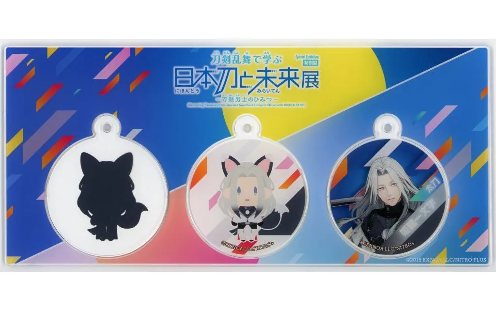 姫鶴一文字 3連アクリルスライド 「刀剣乱舞-ONLINE- 特別展 刀剣乱舞で学ぶ 日本刀と未来展 -刀剣男士のひみつ-」