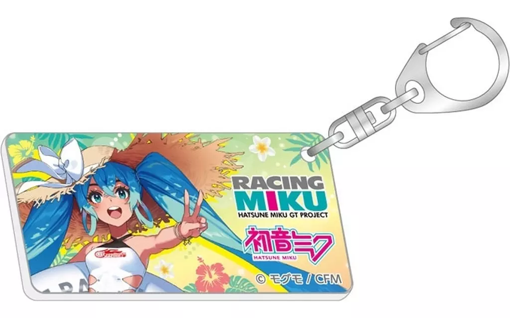 レーシングミク 2024 Tropical Ver. ナンバープレート風 「初音ミク GTプロジェクト」