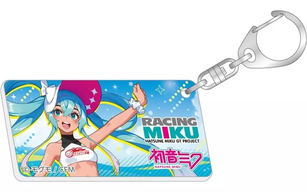 レーシングミク 2024 Summer Holiday Ver. ナンバープレート風 「初音ミク GTプロジェクト」
