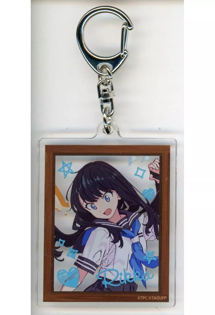 宝多六花 「グリッドマンユニバース POP UP SHOP in TSUTAYA トレーディングアクリル 10.セーラー服ver. 描き下ろしイラスト」
