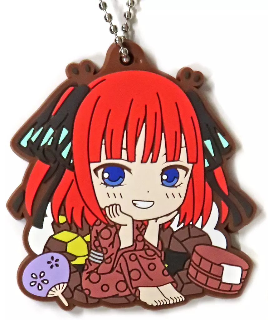 中野二乃(スクランブルエッグ/浴衣) ラバーチャーム 「一番くじ 五等分の花嫁＊ ～memorial collections～」 I賞