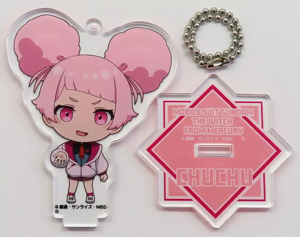 チュアチュリー・パンランチ 「ハピクロ! 機動戦士ガンダム 水星の魔女 つなぎゅっと アクリルスタンドチャーム」